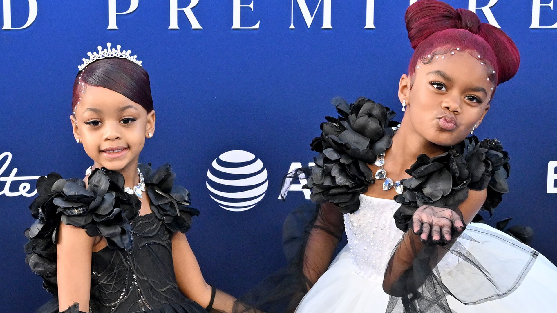 Offset's daughters Kulture and Kalea are adorable Disney princesses for Little Mermaid red carpet