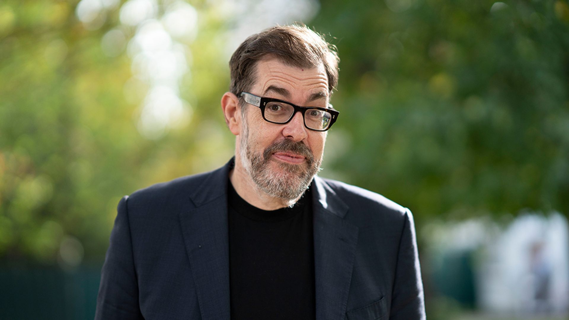 Richard Osman at the 2023 Cheltenham Literature Festival