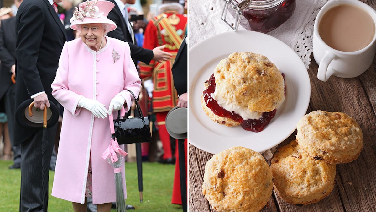 The Queen's scones! Royal pastry chefs share recipe served at ...