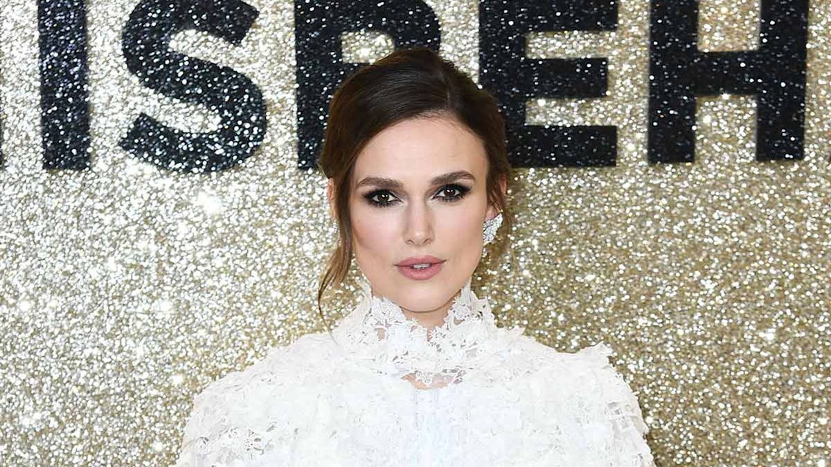 Keira Knightley stuns in lace Chanel dress at the premiere of her