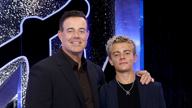 Jackson Daly and Carson Daly attend the 2024 MTV Video Music Awards at UBS Arena on September 11, 2024 in Elmont, New York