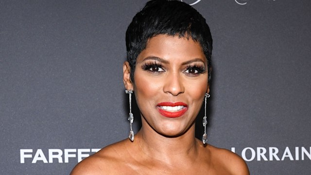 Tamron Hall on the red carpet 