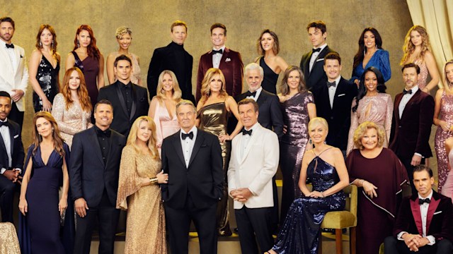 The cast of daytime series THE YOUNG AND THE RESTLESS