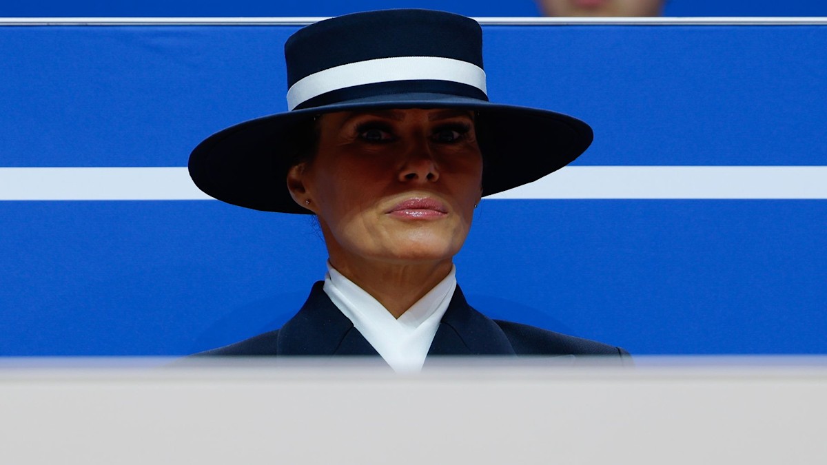 Why Melania Trump almost didn't wear her statement hat to the inauguration