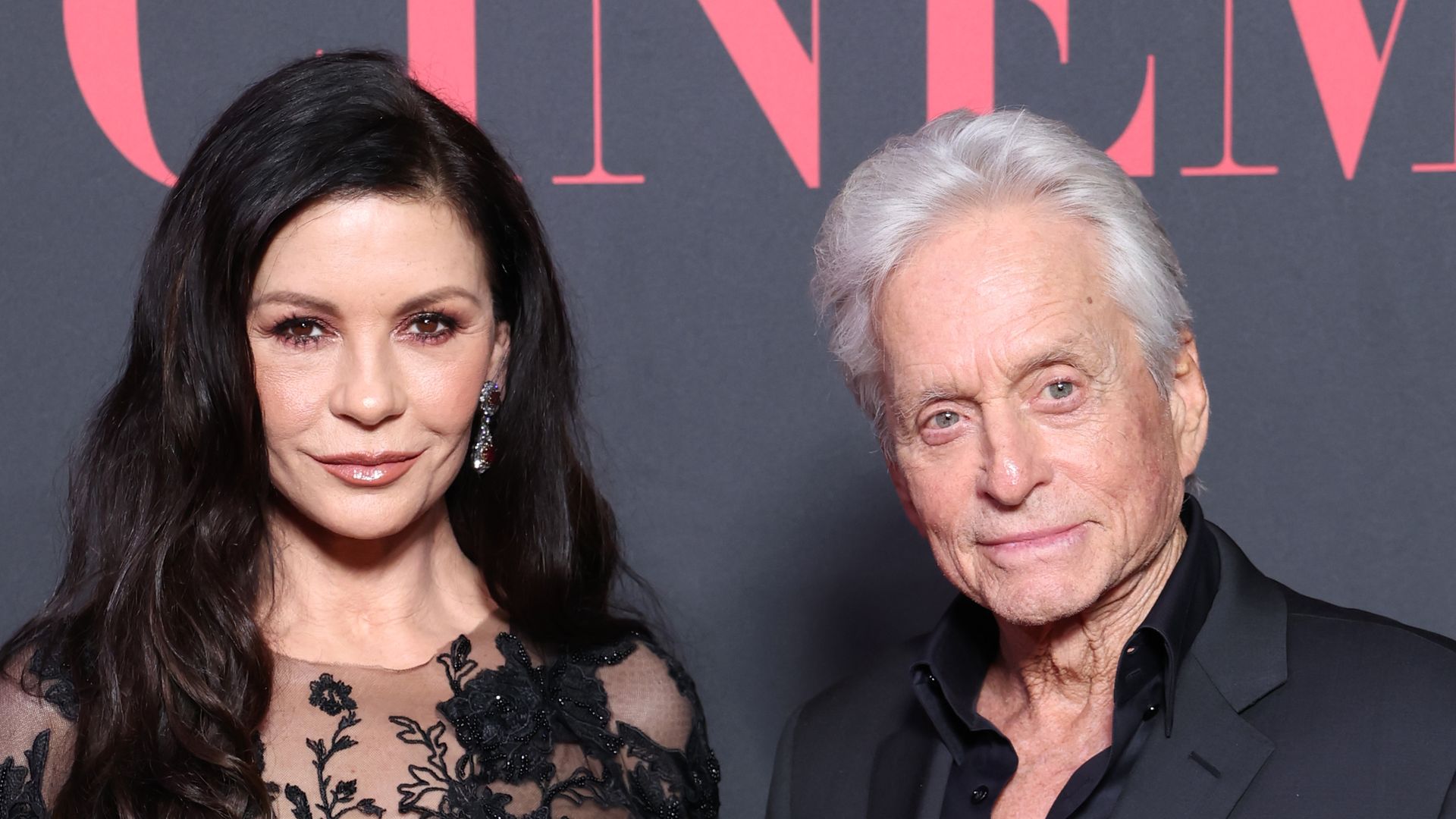 Catherine Zeta-Jones and Michael Douglas attend Women In Cinema during the Red Sea International Film Festival 2024 at Jeddah Yacht Club on December 06, 2024 in Jeddah, Saudi Arabia
