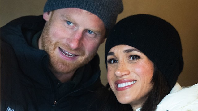 Prince Harry, Duke of Sussex and Meghan Markle, Duchess of Sussex attend the Whistler Welcoming Ceremony during day two of the 2025 Invictus Games on February 10, 2025 in Whistler, British Columbia.
