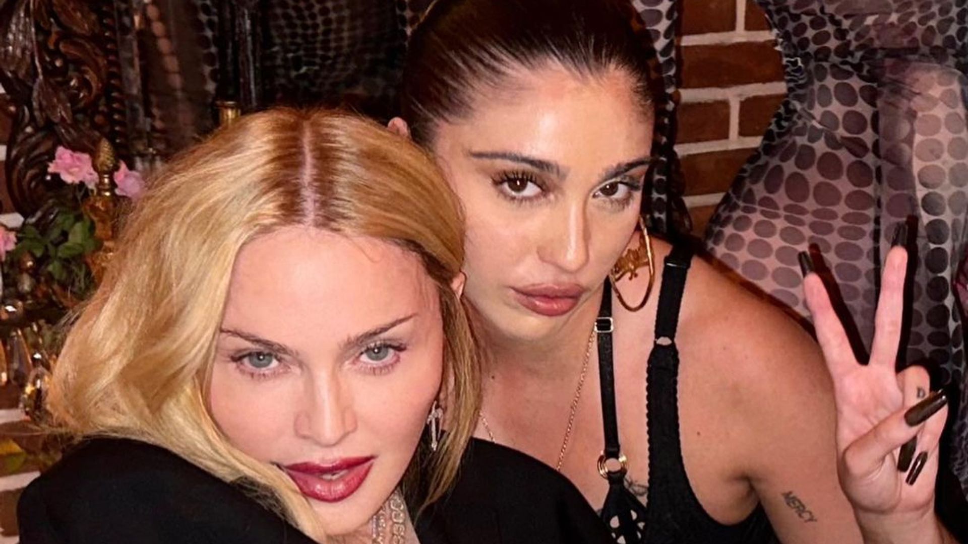 Madonna on an outing with her daughter Lourdes Leon