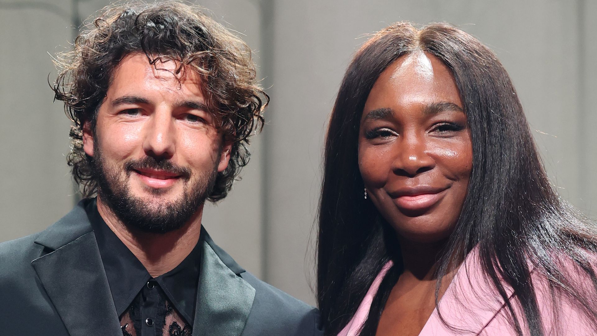 Venus and Andrea at Milan Fashion Week