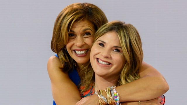 hoda kotb jenna bush hager celebration