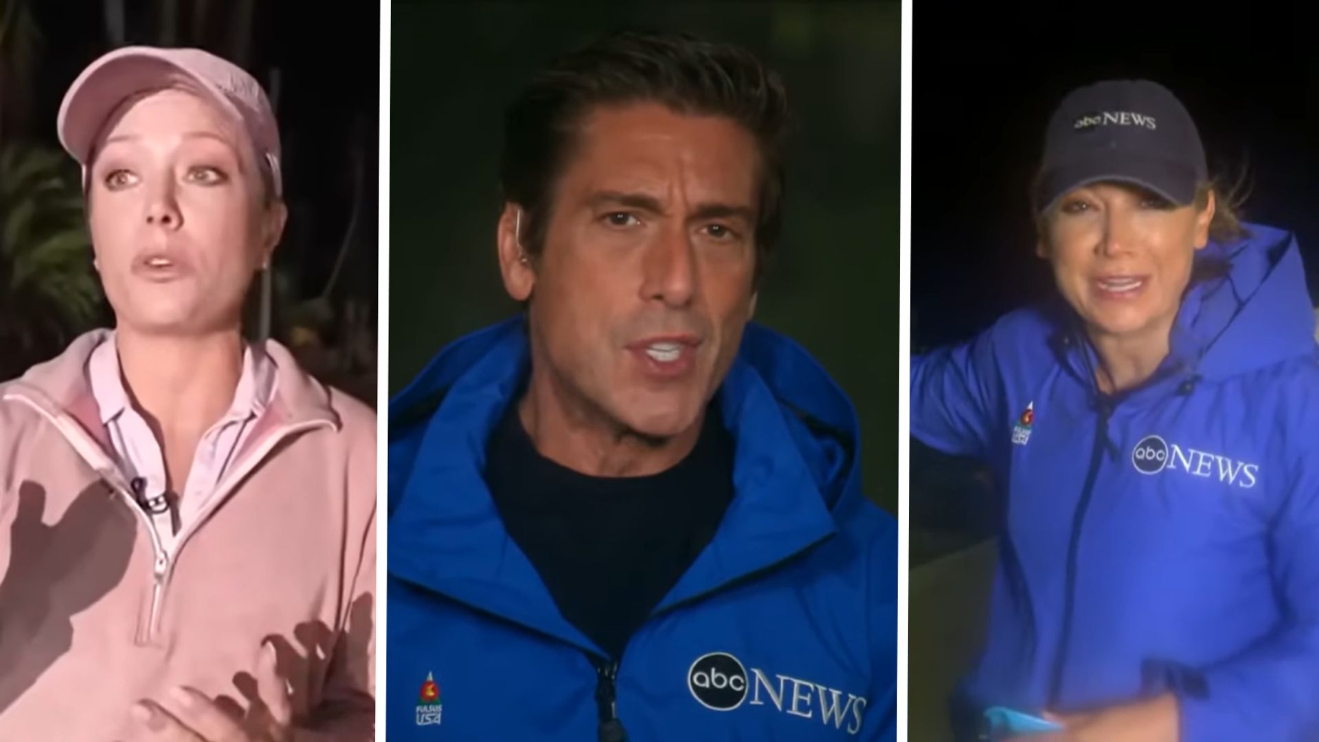 Celebrities facing Hurricane Milton at work: Dylan Dreyer, David Muir, Ginger Zee and more