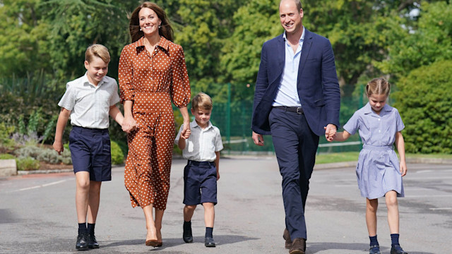 The Wales family at Lambrook School