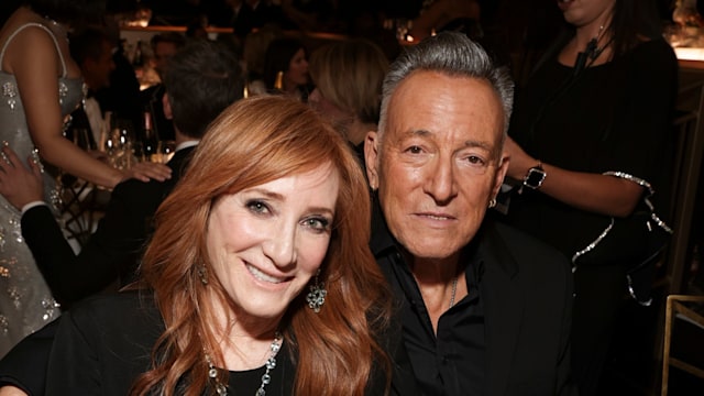 Patti Scialfa and Bruce Springsteen sat down