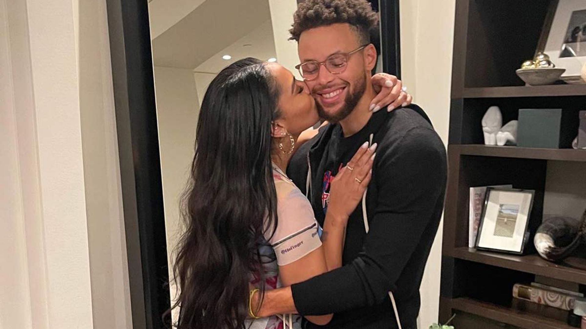 Steph Curry shares stunning nude photos of Valentine Ayesha and fans react HELLO! pic