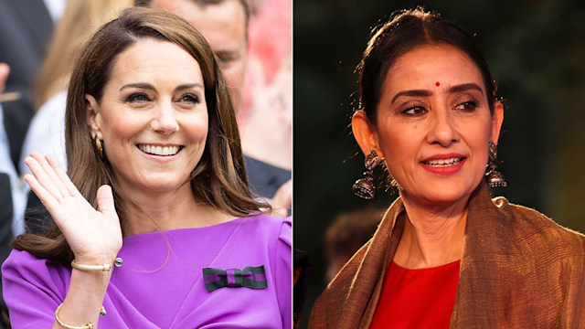 Kate Middleton and Manisha Koirala