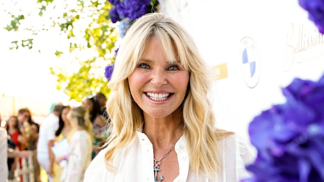 Christie Brinkley attends Kenneth, Maria, & Bradley Fishel Celebrate POLO Hamptons With Christie Brinkley at Private Residence on July 24, 2021 in Bridgehampton, New York.