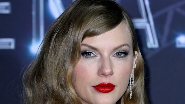 Taylor Swift attends the London premiere of "RENAISSANCE: A Film By BeyoncÃ©" on November 30, 2023 in London, England