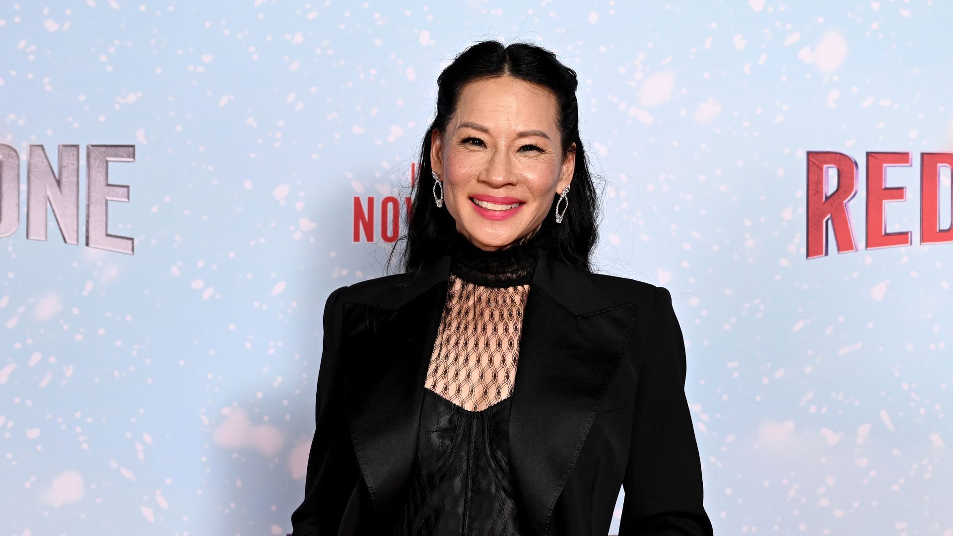 Lucy Liu, 55, looks unreal in tailored micro shorts and towering heels for stunning red carpet appearance