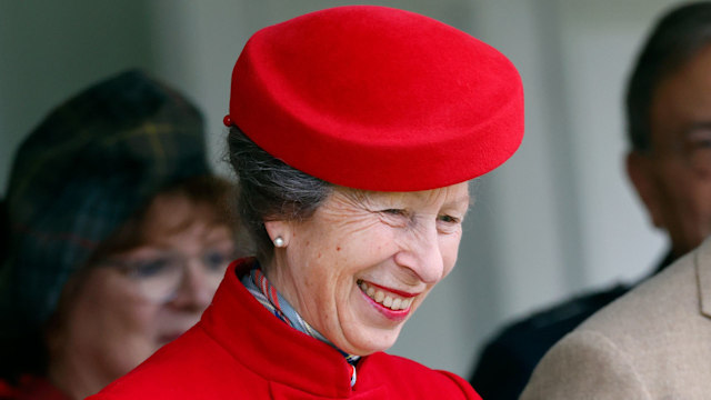 Princess Anne, Princess Royal attends The Braemar Gathering 2023 at 