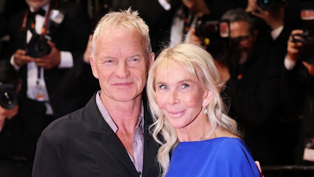 sting and trudie styler cannes film festival 2024