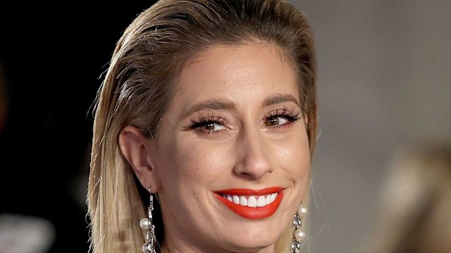 stacey solomon slicked back hair