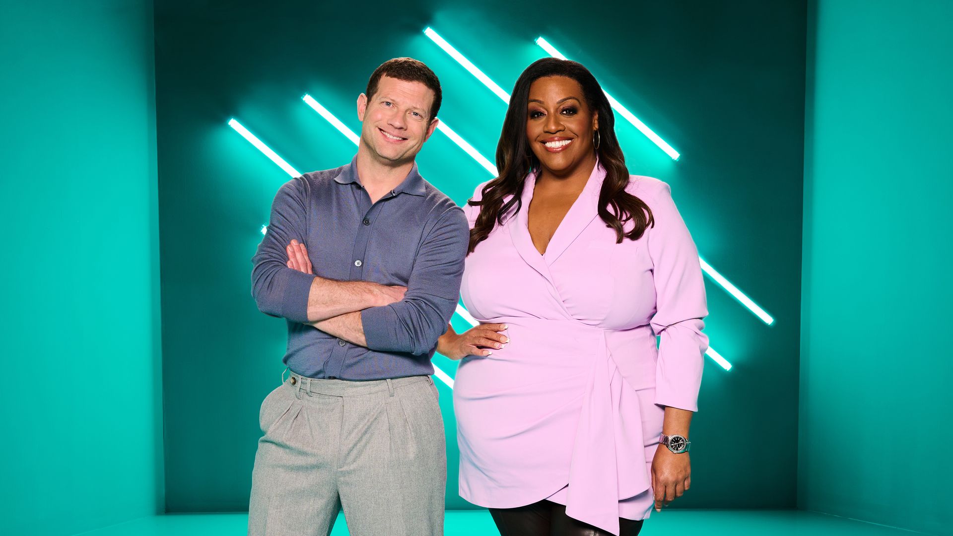 Dermot O'Leary and Alison Hammond
