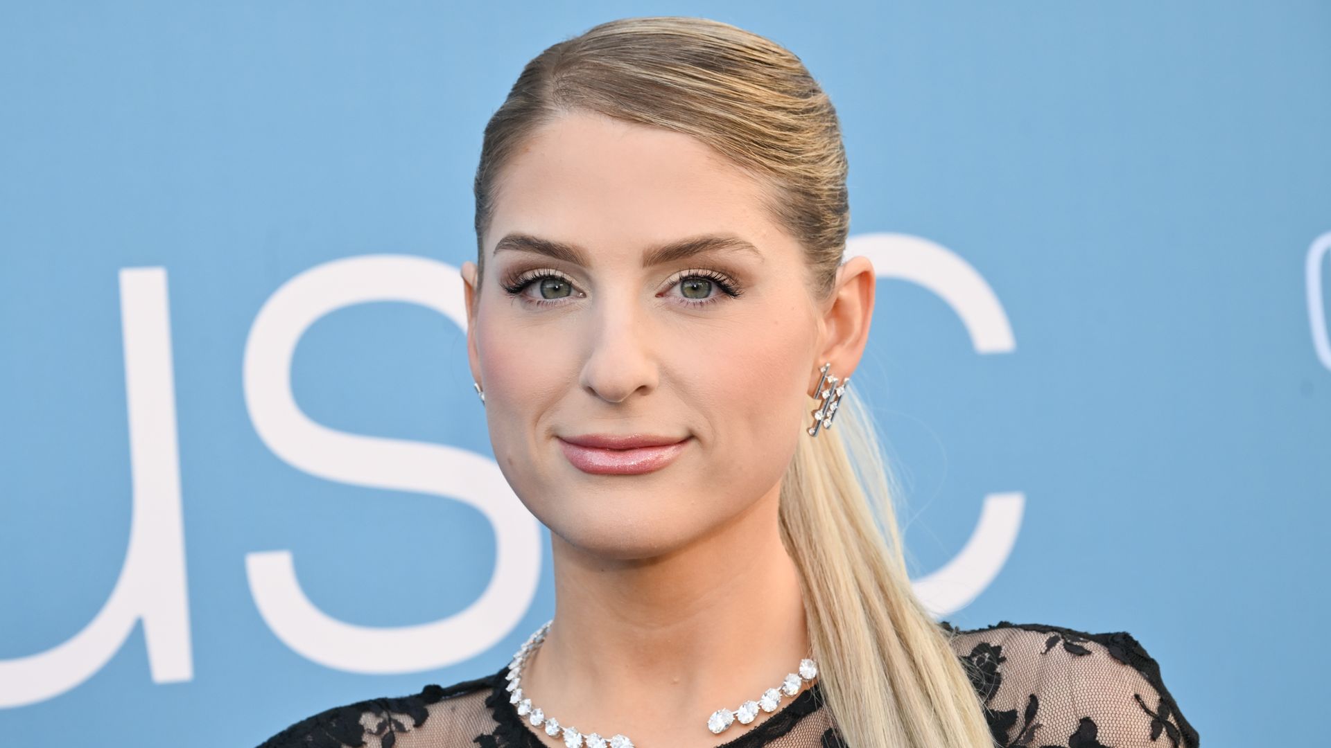 Meghan Trainor at the Billboard Women in Music 2025 held at the YouTube Theater on March 29, 2025 in Los Angeles, California. 