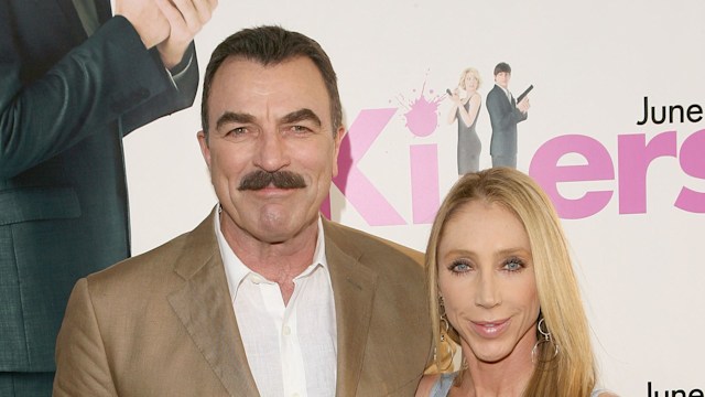 HOLLYWOOD - JUNE 01:  Tom Selleck and Jillie Mack  arrive at the "Killers" Los Angeles Premiere held at ArcLight Cinemas Cinerama Dome on June 1, 2010 in Hollywood, California.  (Photo by Jesse Grant/WireImage)