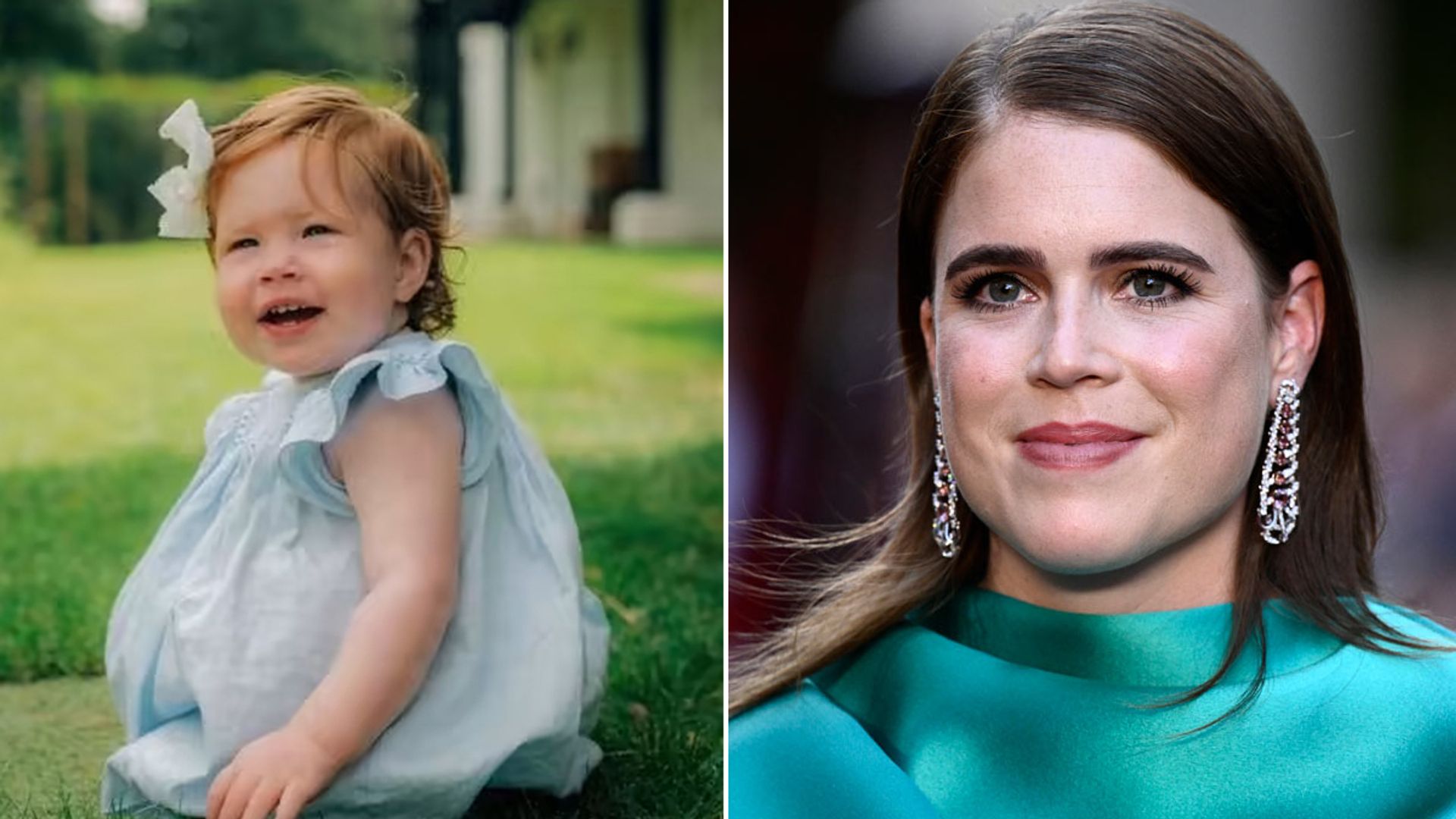 Princess Lilibet is almost identical to Princess Eugenie in adorable 90s outfit