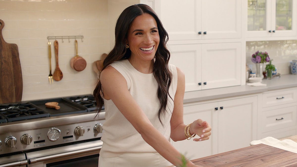 Meghan Markle dances barefoot as Prince Harry makes surprising appearance in behind-the-scenes glimpse of Netflix series