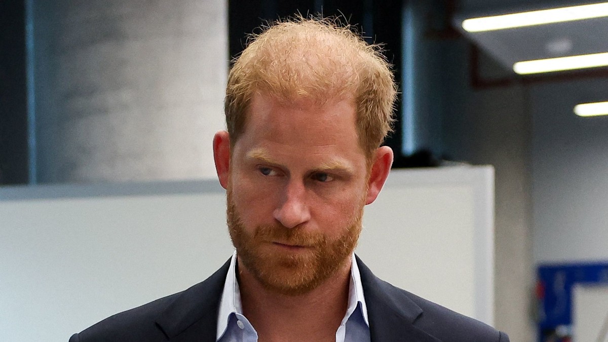 Prince Harry appears tearful as he makes surprise emotional outing