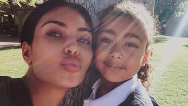 kim kardashian emotional daughter north