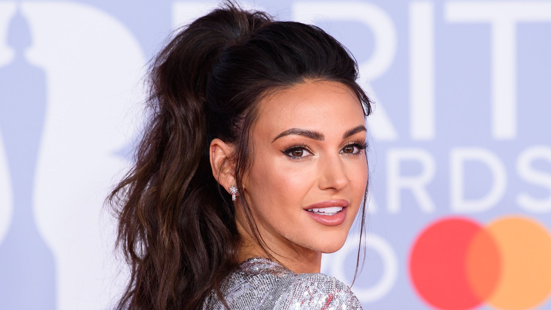 Michelle Keegan attends The BRIT Awards 2020 at The O2 Arena on February 18, 2020 in London, England