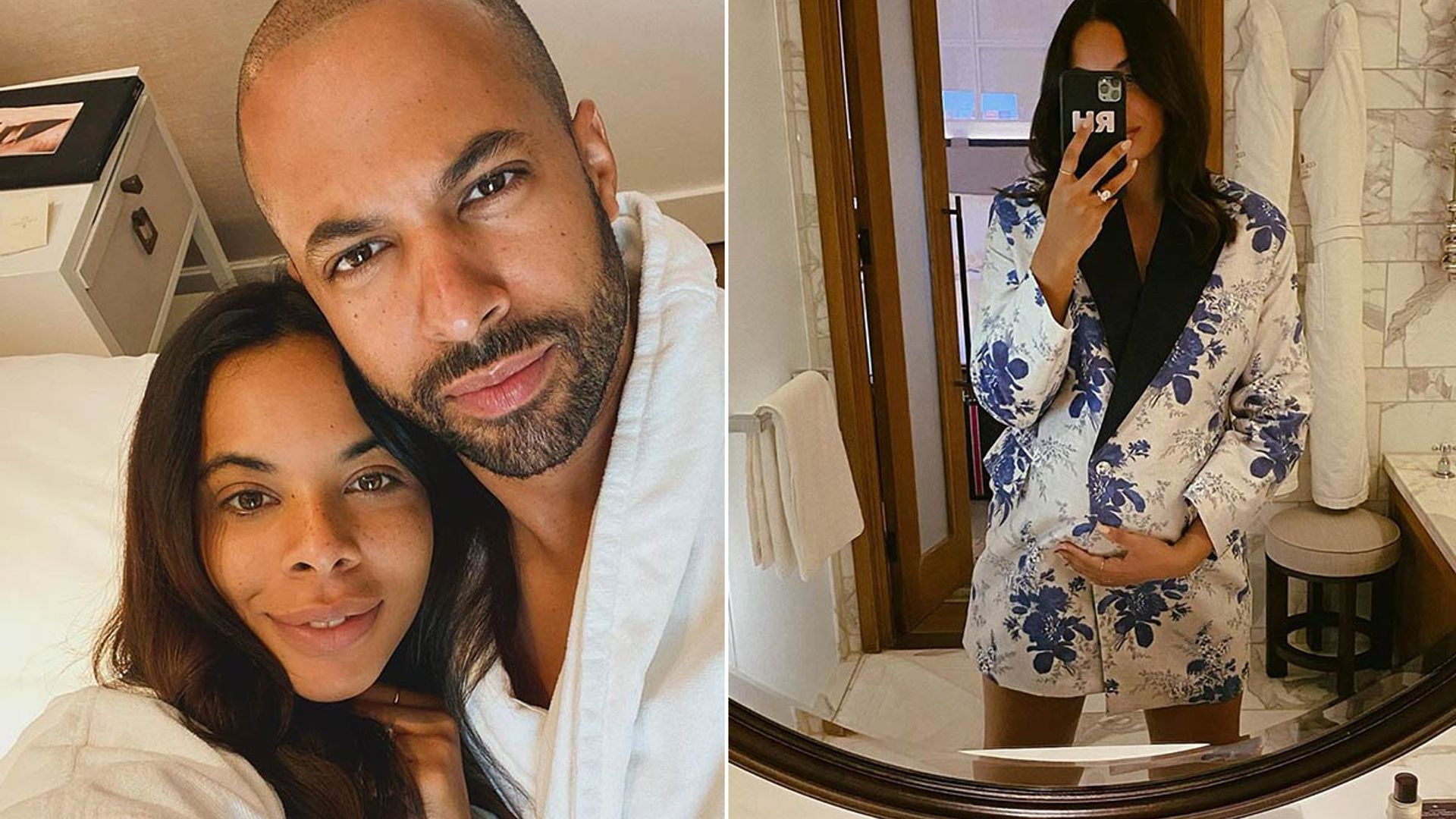 rochelle marvin humes babymoon