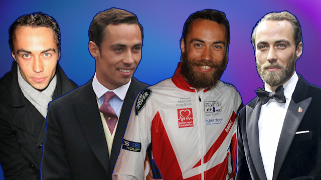 James Middleton's transformation