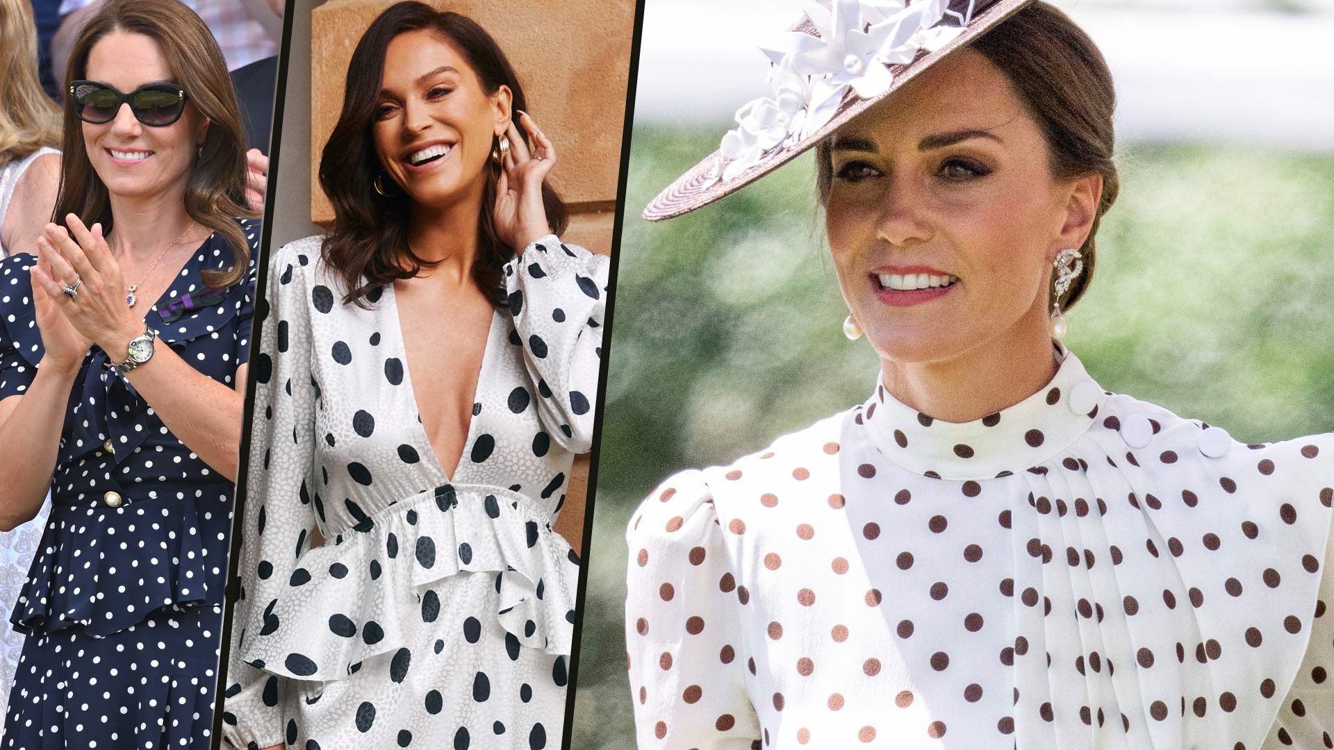 Vicky Pattison's new edit for New Look features a polka dot dress Princess Kate would swoon over
