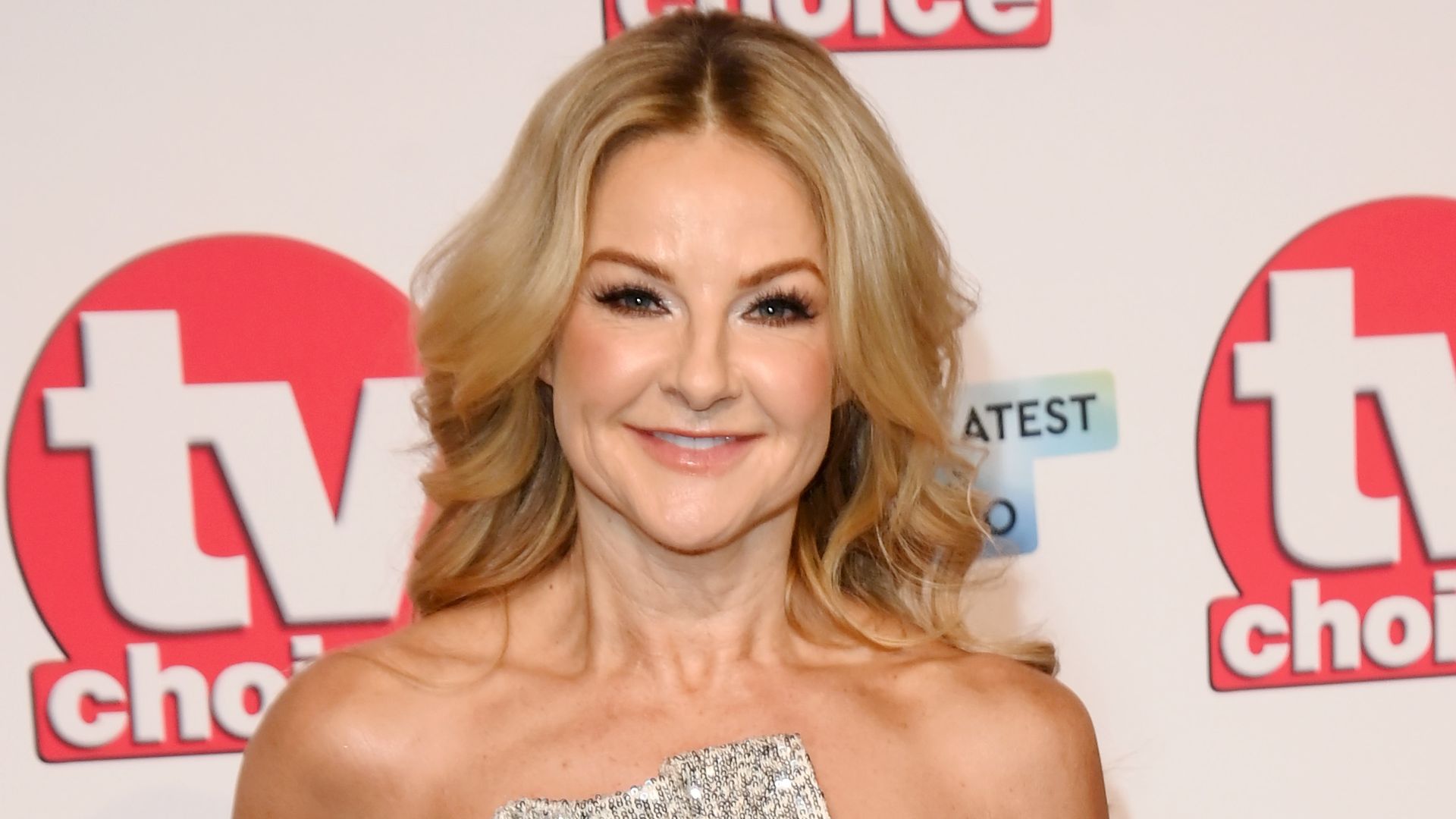LONDON, ENGLAND - FEBRUARY 10: Sarah Hadland attends the TV Choice Awards 2025 at the Hilton Park Lane on February 10, 2025 in London, England.