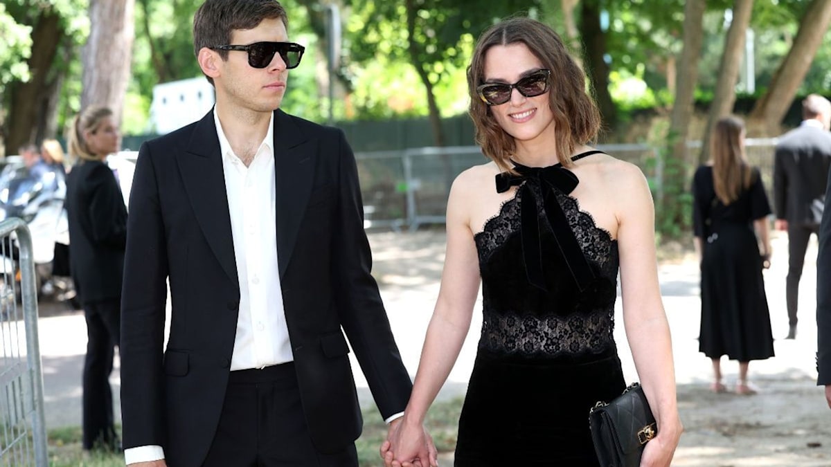 Keira Knightley Boosts LBD with Sunglasses & Pumps for Chanel Couture –  Footwear News