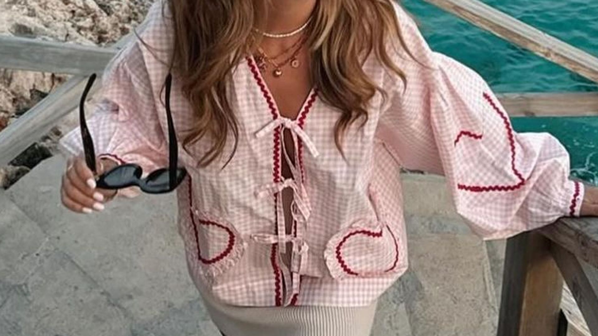 Cool-girl's can't stop wearing the Copenhagen blouse this spring