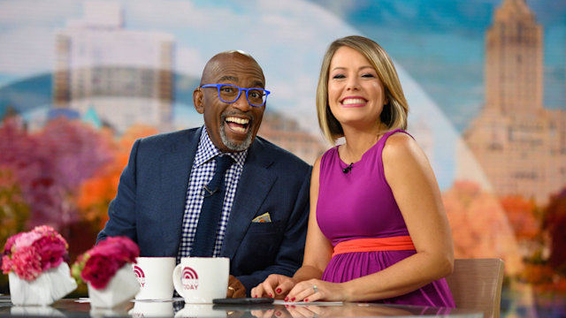 TODAY -- Pictured: Al Roker and Dylan Dreyer on Tuesday, October 2, 2019 -- (Photo by: Nathan Congleton/NBCU Photo Bank/NBCUniversal via Getty Images via Getty Images)