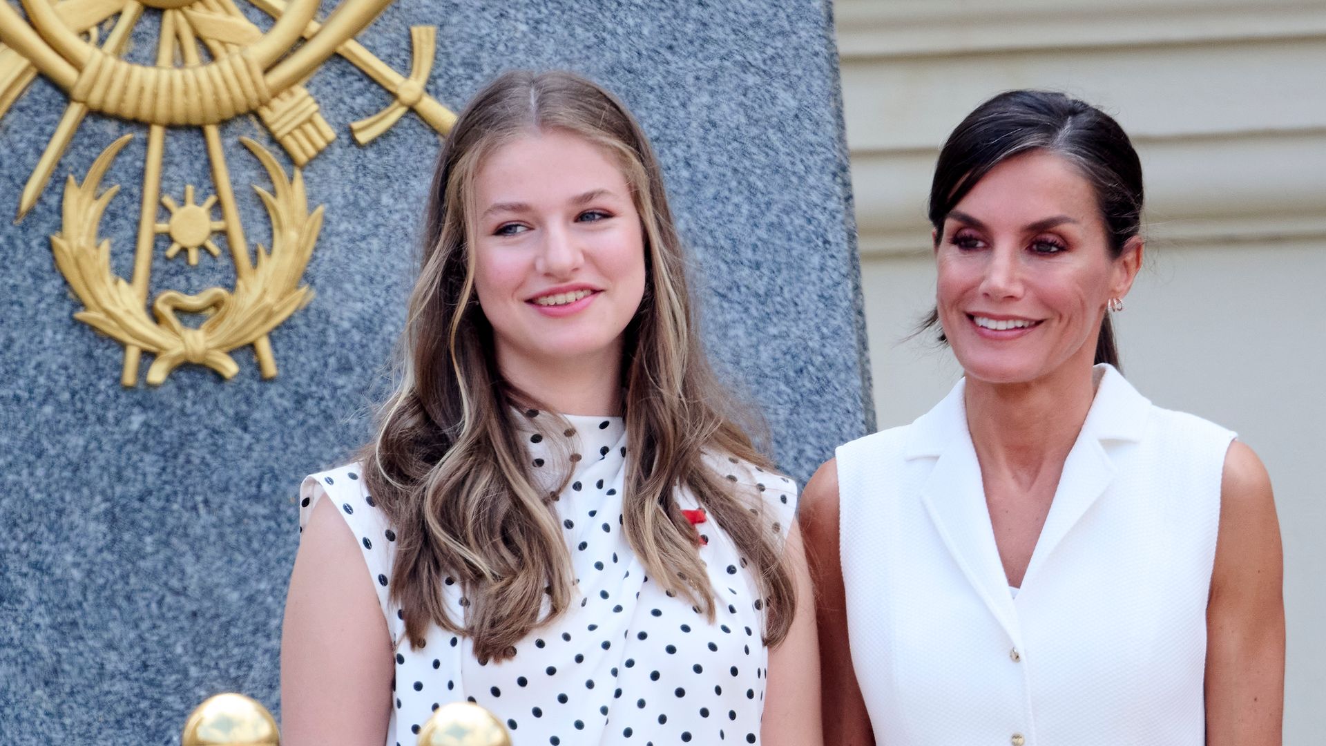 Leonor and Letizia at military academy