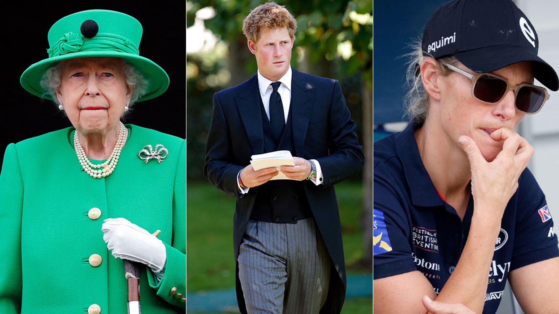 the queen prince harry zara tindall tragedies