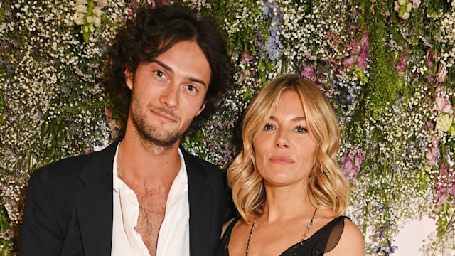 Oli Green and Sienna Miller attend The Eternity Charity Fundraiser