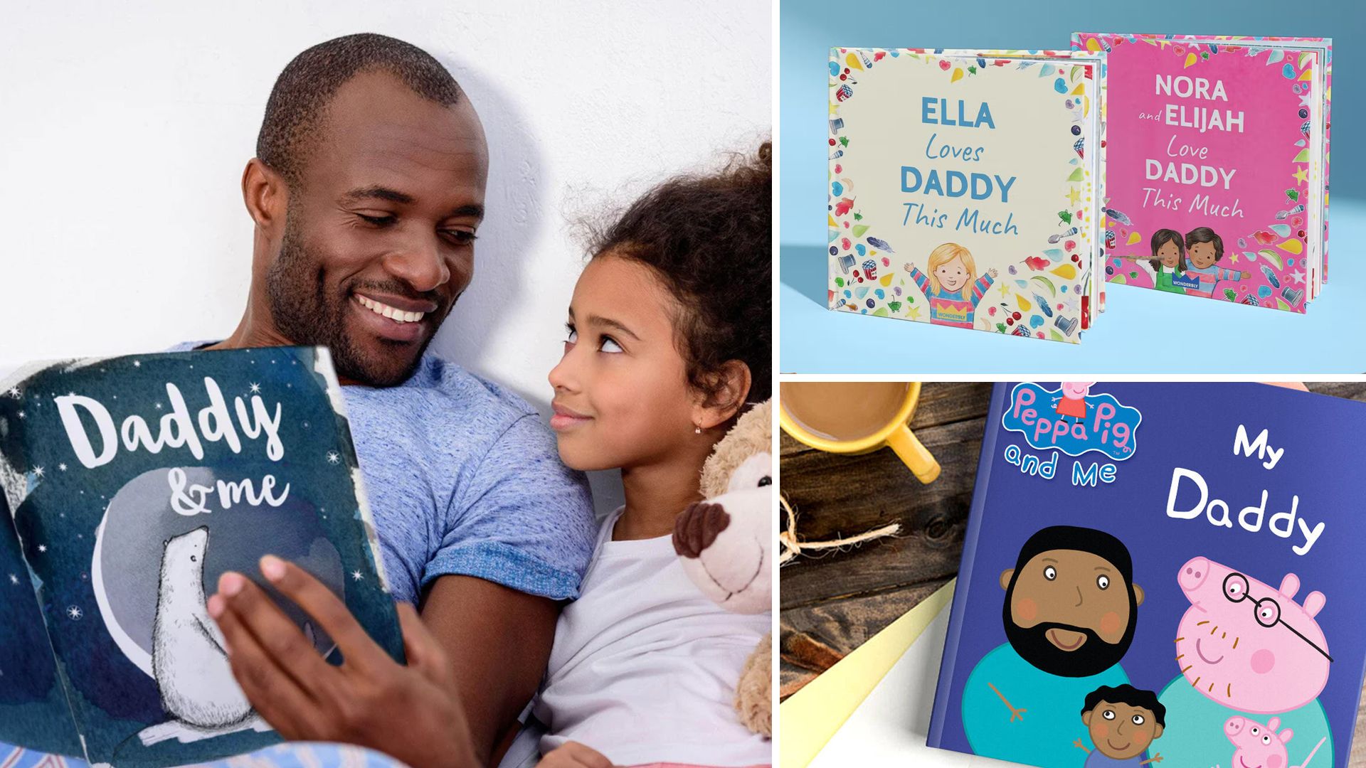 Personalised baby books for Dad