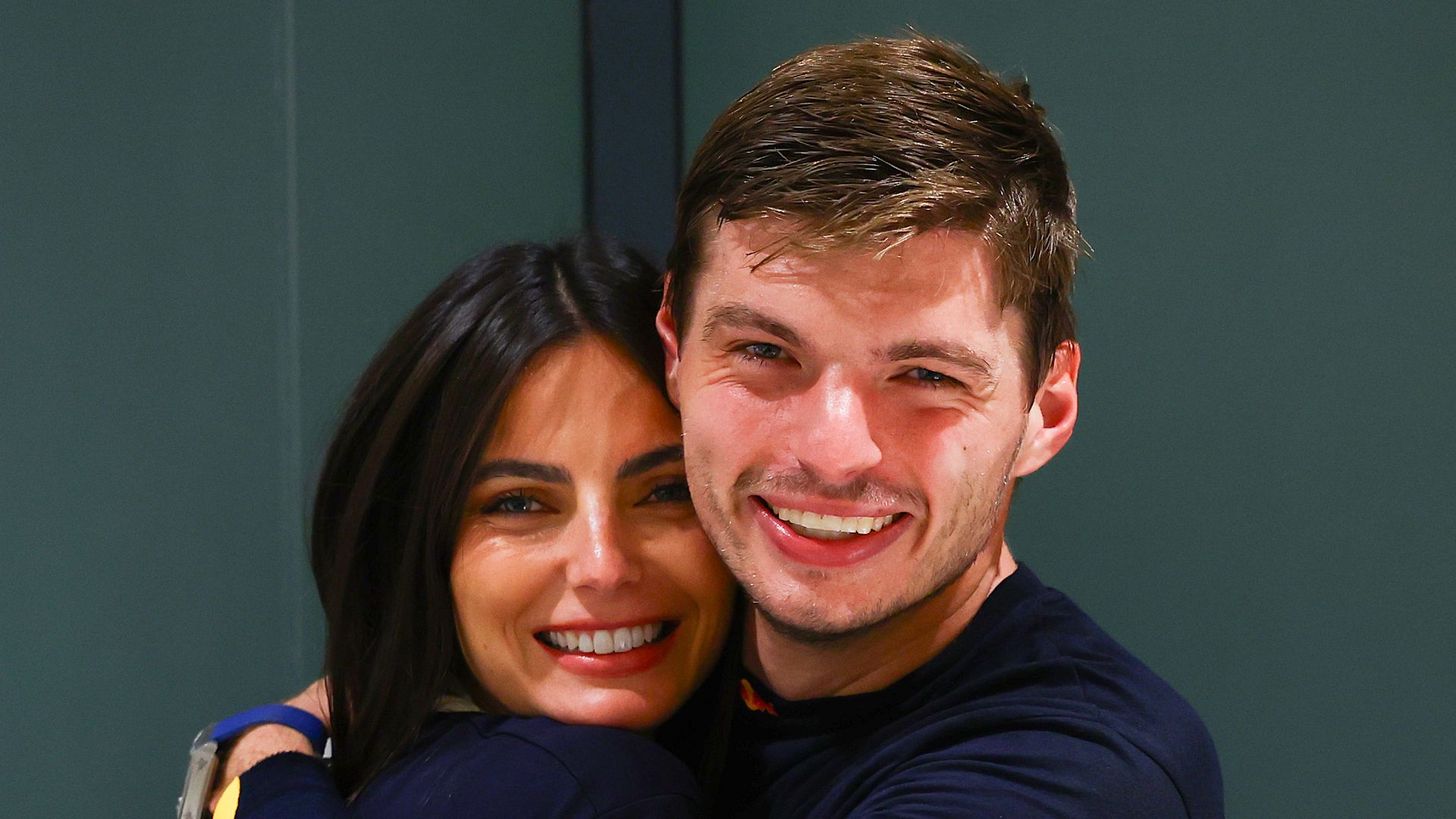 Max Verstappen and model girlfriend Kelly Piquet look besotted in rare photo