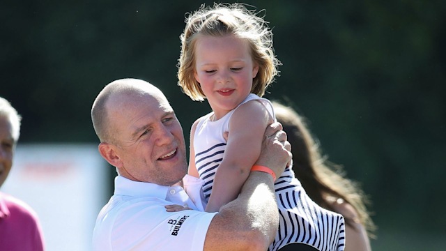 mike tindall holding mia