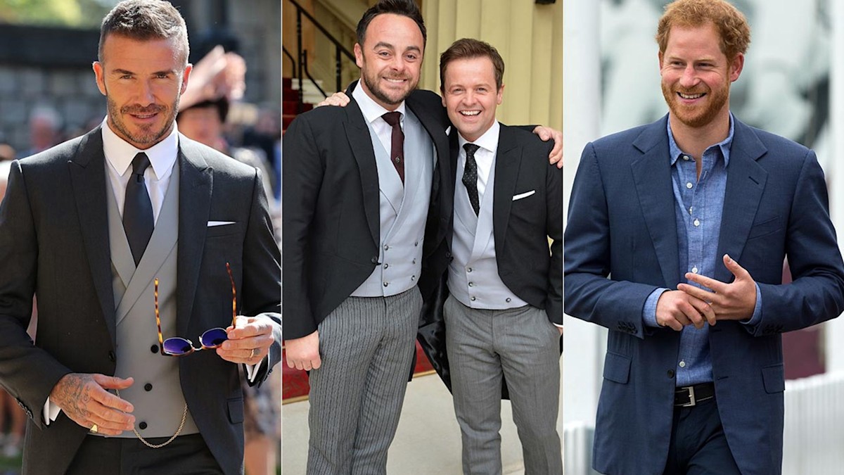 10 of the most dapper celebrity best men and groomsmen from David