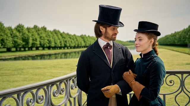 Frederick Trenchard played by Benjamin Wainwright and Clara Trenchard played by Harriet Slater