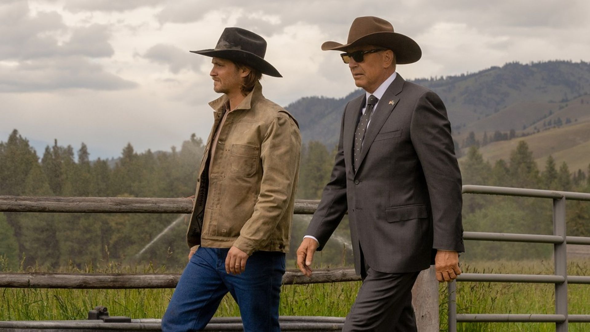 Kevin Costner in character as John Dutton in Yellowstone