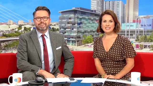 Jon Kay and Nina Warhurst on BBC Breakfast