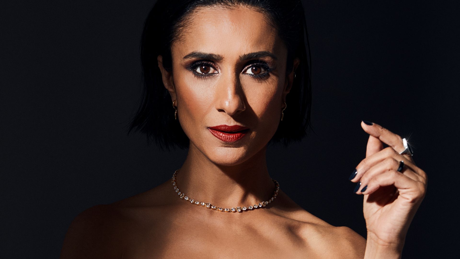 Anita Rani goes super glam for new jewellery campaign - shop the ...